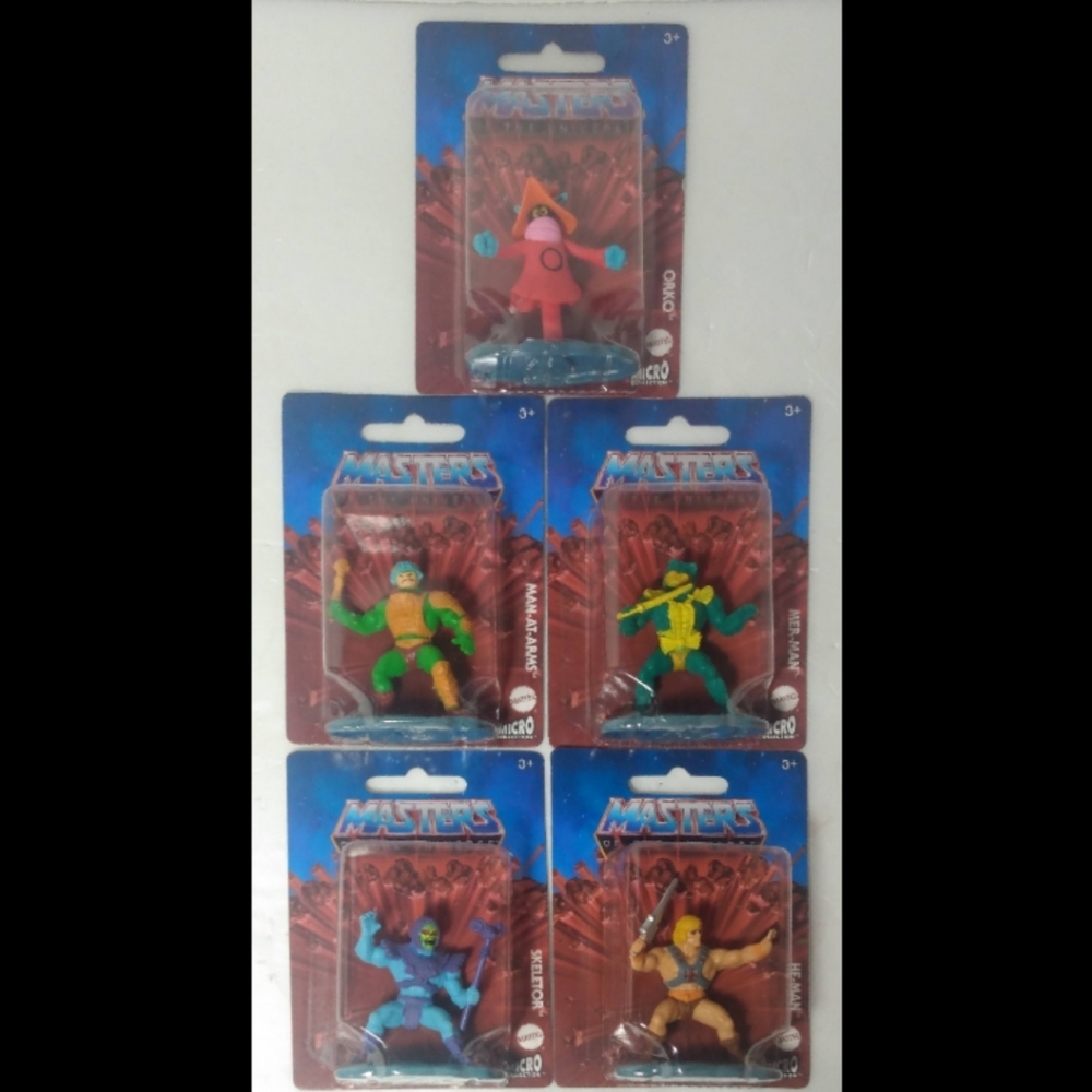 Masters of the Universe Mini Micro Figure Set of 5